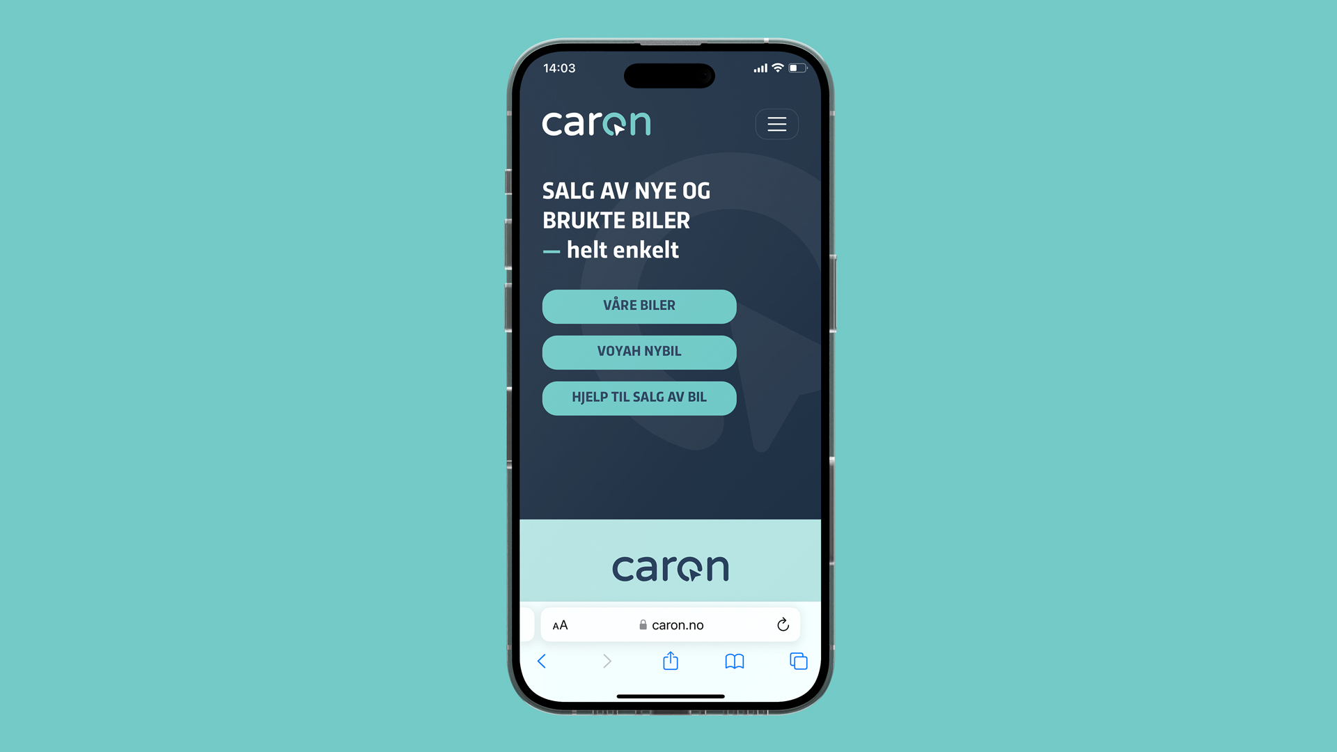CARON NYTT NAVN OG VISUELL IDENTITET - Chili